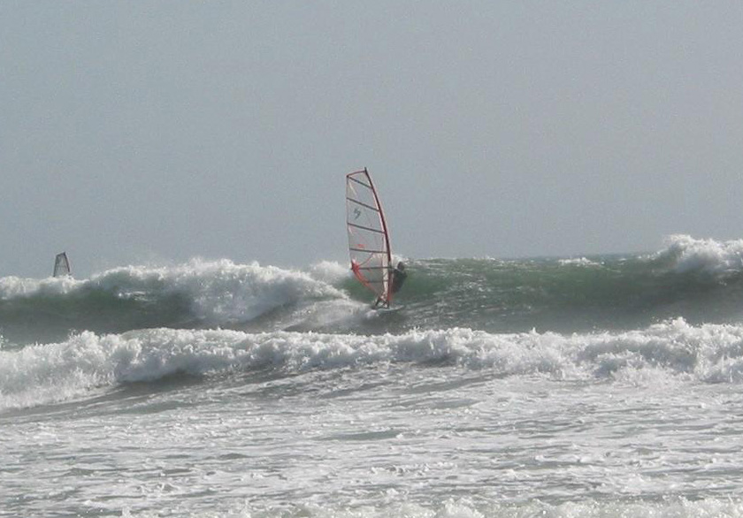 Windsurfing - John in California